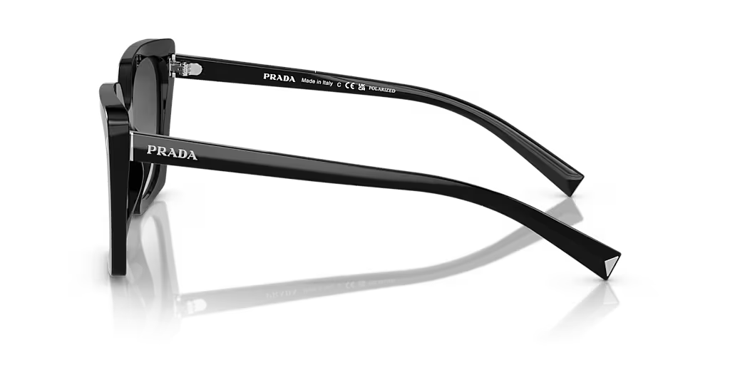 Prada 0PR 23ZS 1AB5W1 - Black Sunglasses