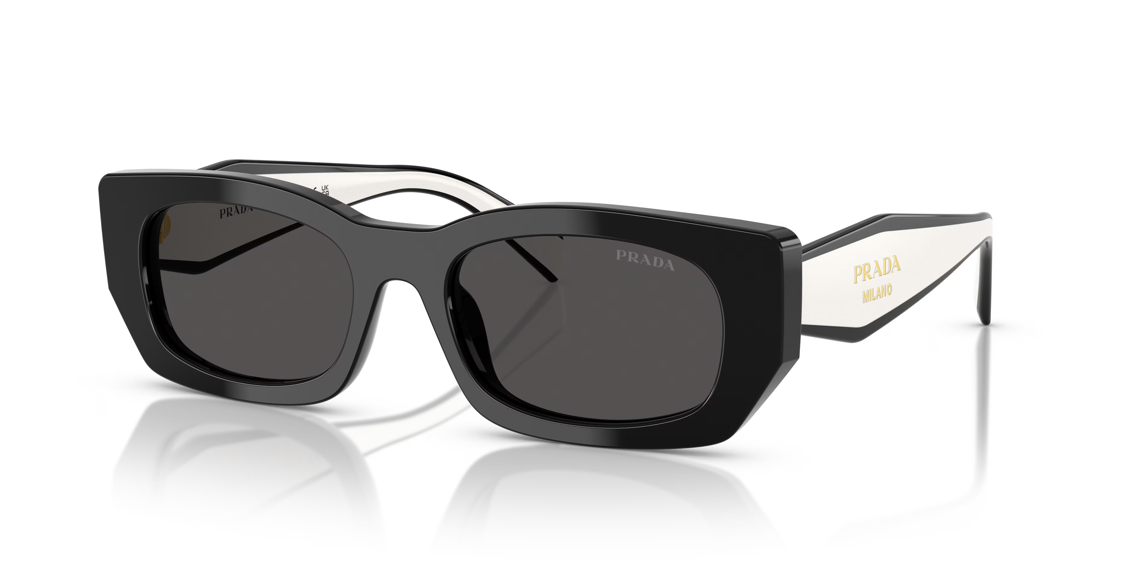 Prada PR B05S 09Q08Z Black/Dark Grey