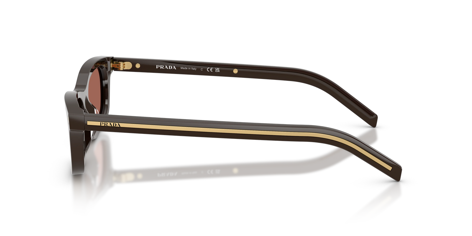 Prada 0PR D05S 27I20W - Cigar Sunglasses