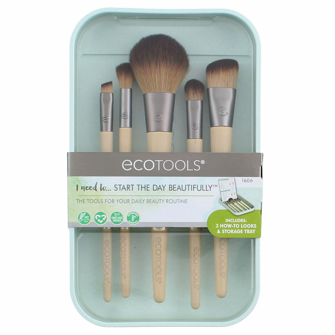EcoTools Start The Day Beautifully Makeup Brush Set