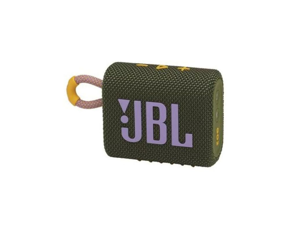 JBL GO 3 Portable Bluetooth Speaker Green: Bring the beat wherever you go - YesMegastore