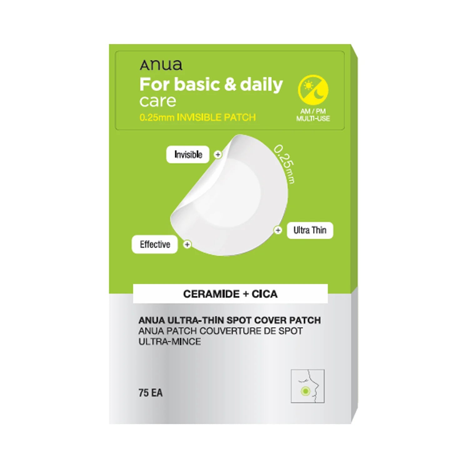 Anua Ultra-Thin Spot Cover Patch (75 pcs)