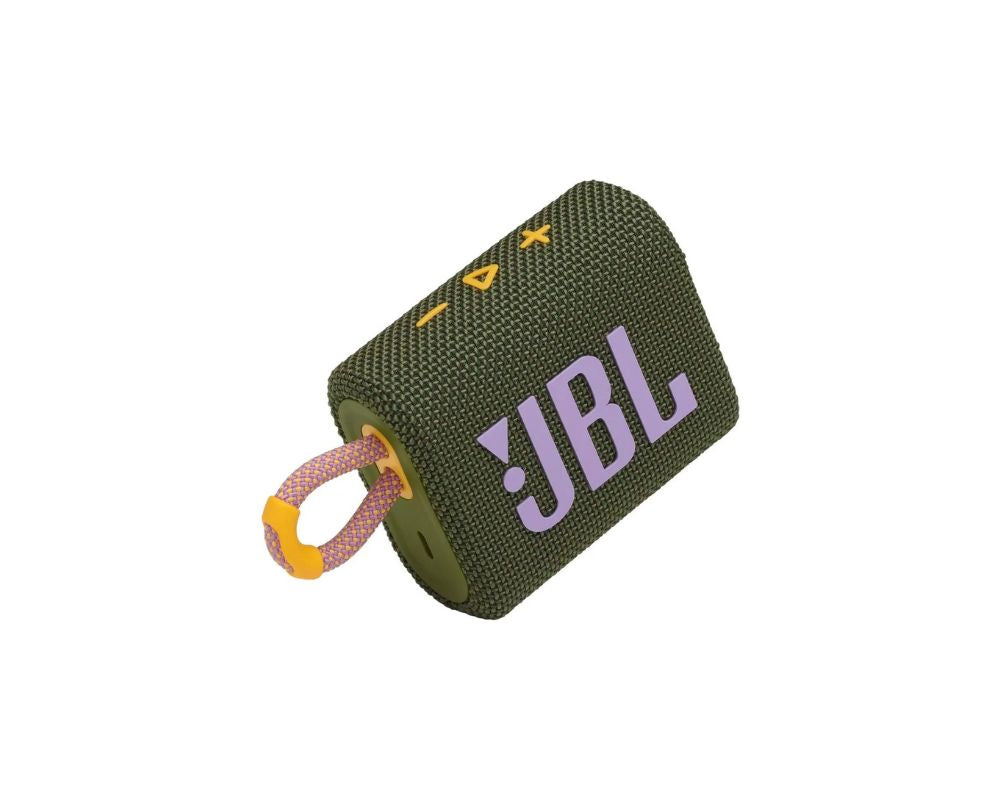 JBL GO 3 Portable Bluetooth Speaker Green: Bring the beat wherever you go - YesMegastore
