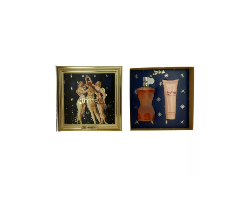 Jean Paul Gaultier Classic 2 Piece Gift Set for Women: An Iconic Fragrance Experience - YesMegastore