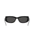 Prada OPR 14YS 1AB5S0 53 Sunglasses