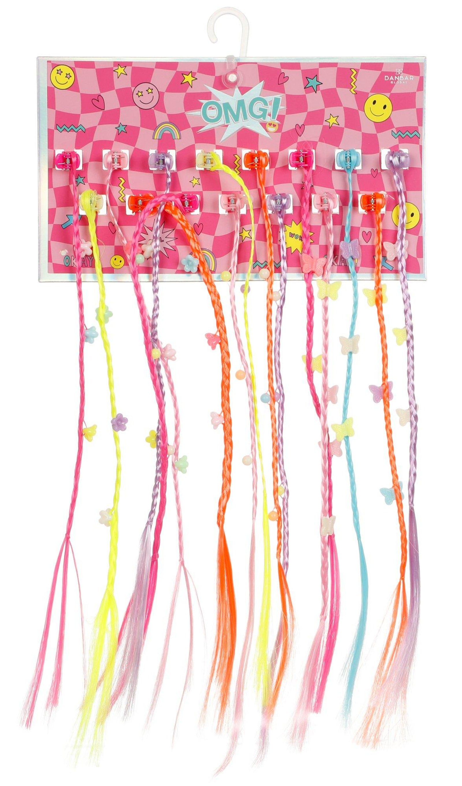 Danbar  Hair Braid Clips 15 pieces