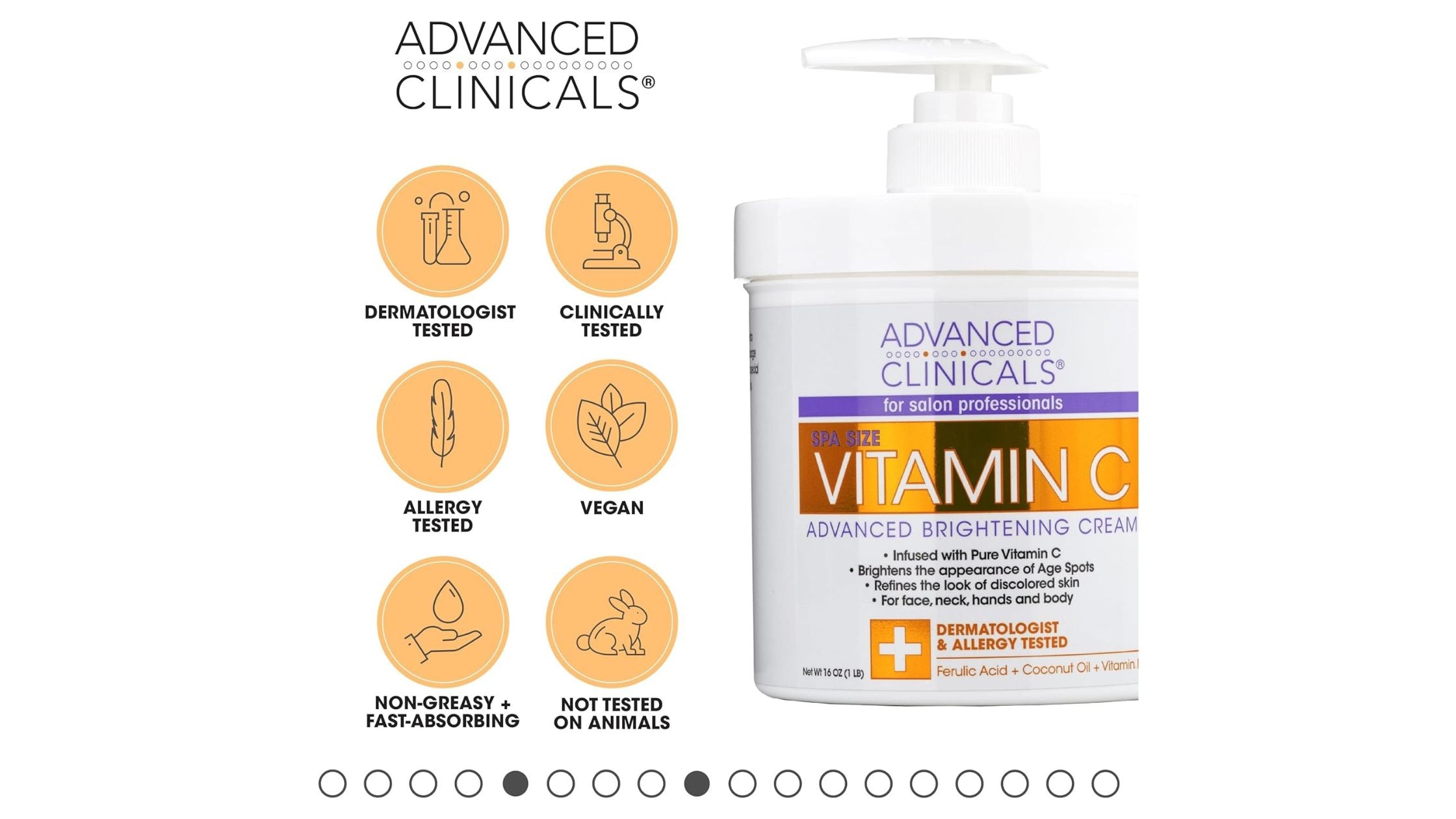 Brightening Cream - Vitamin C By Advanced Clinica