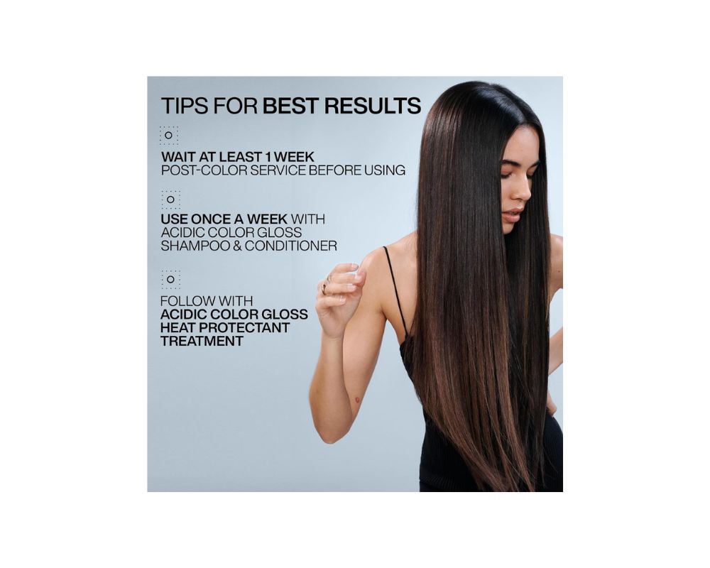 Redken Acidic Color Gloss Activated Glass Gloss Treatment: Bring out your hair's true shine - YesMegastore