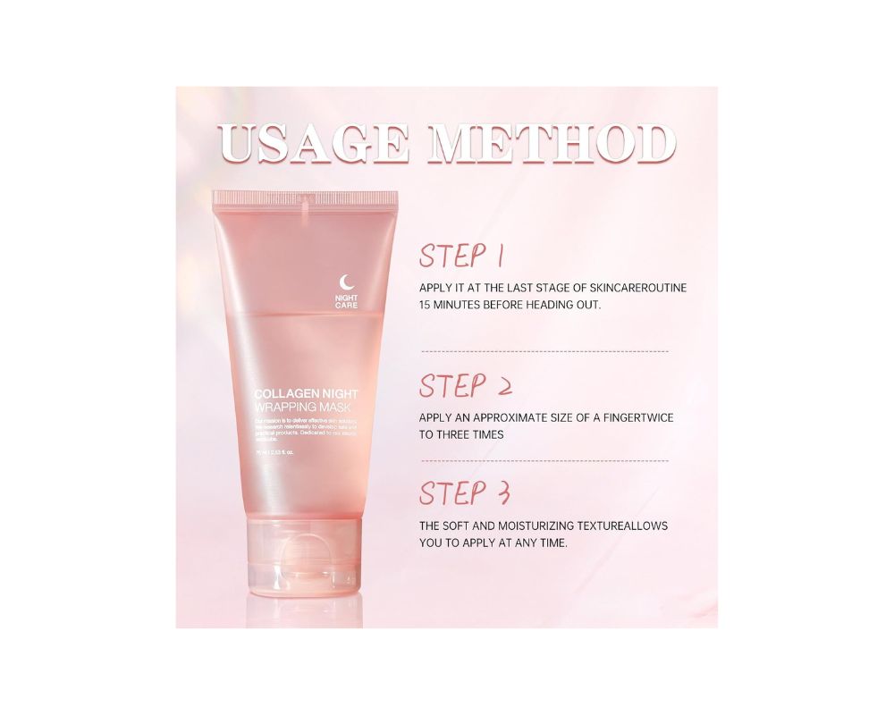 Paqiman Collagen Night Wrapping Mask: Beauty sleep, redefined - YesMegastore