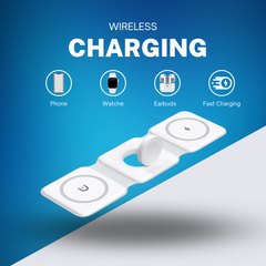 3in1 Magnetic Charging Station | 3-in-1 Foldable Design