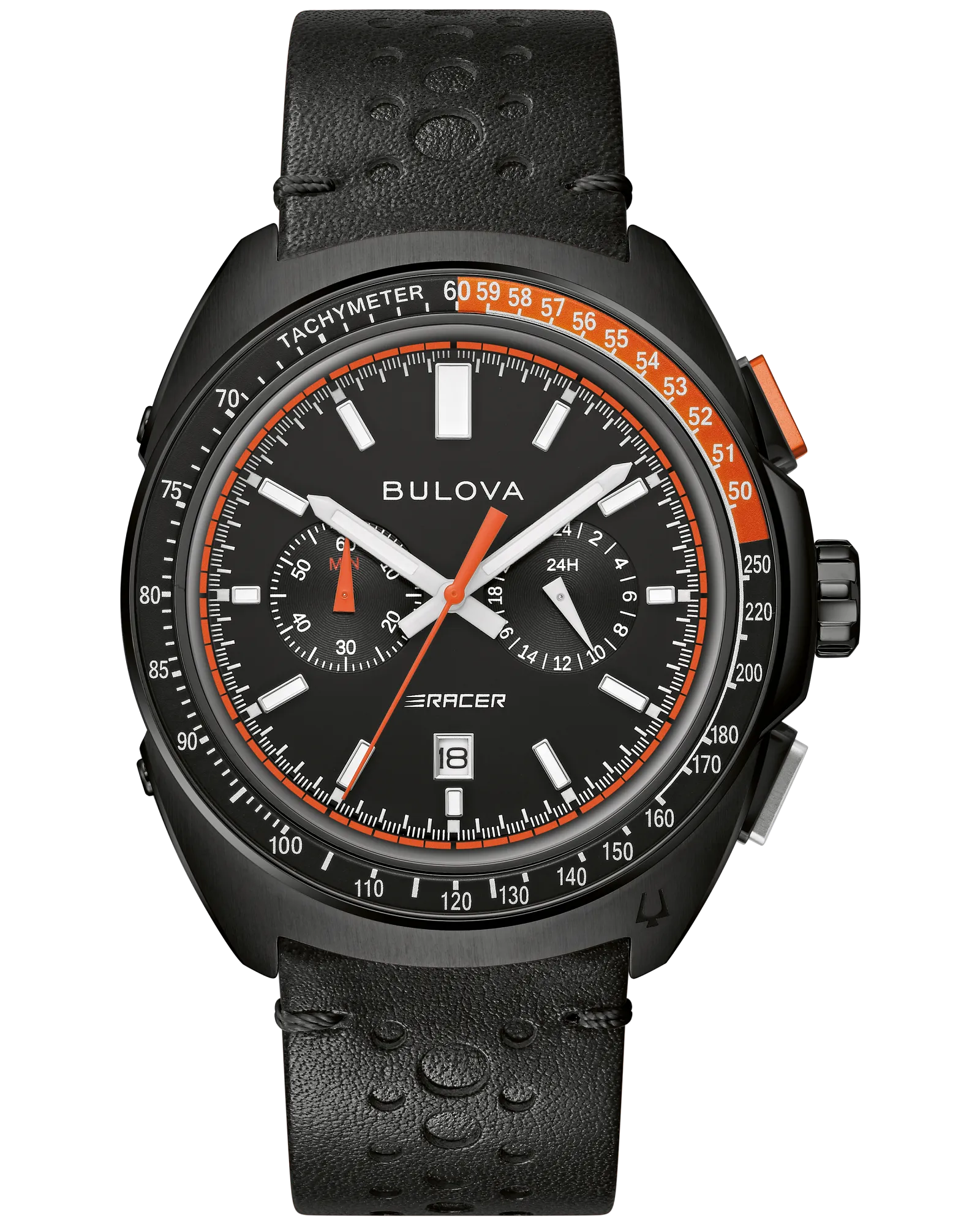 Bulova Racer Chronograph Watch 98B428 42mm