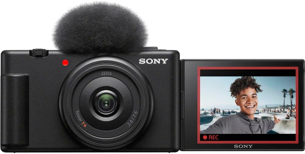 Sony ZV-1F Vlogging Camera | Black Bundle