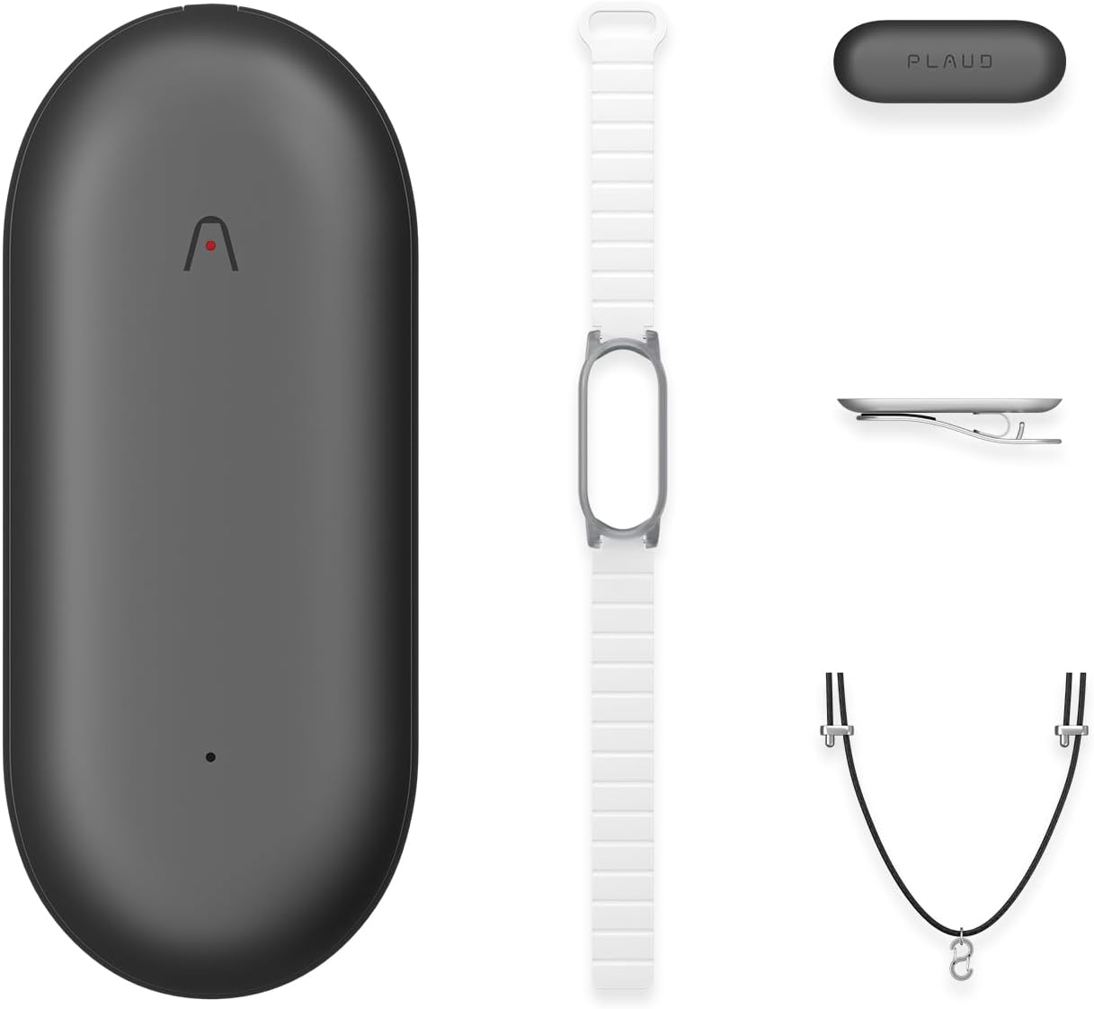 PLAUD NotePin AI Voice Recorder w/App Control, AI Notetaker w/Transcribe & Summary, Supppots 112 Languages, 64GB