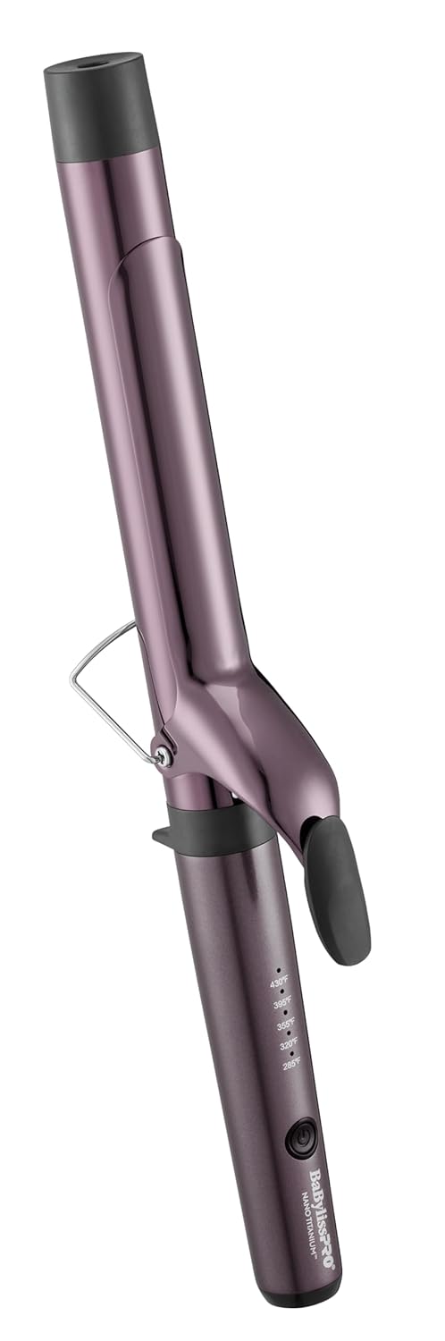 BaBylissPRO Nano Titanium Professional Curling Iron with Extended Barrel