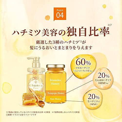 & Honey Fleur Kinmokusei Moist Shampoo, 450ml