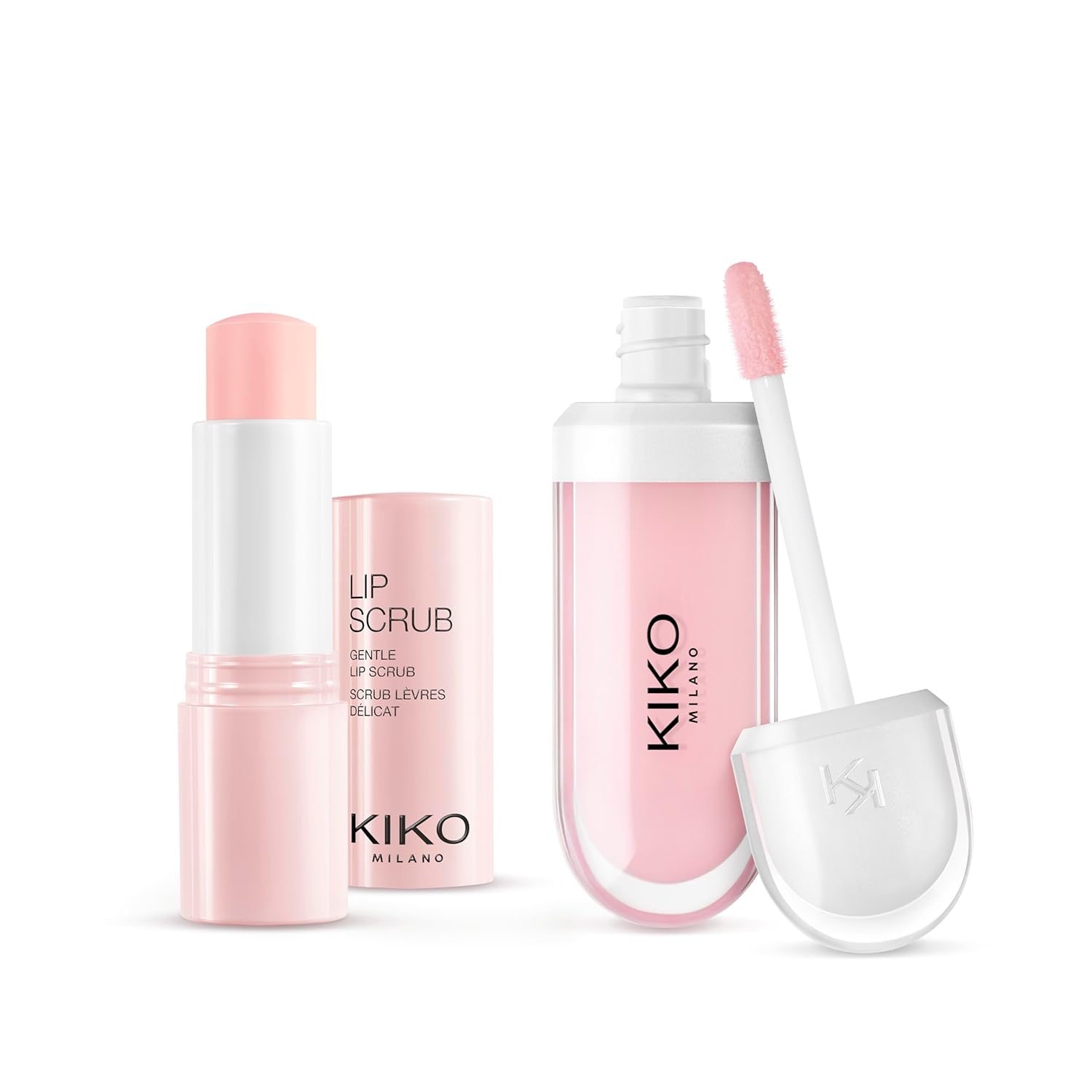 KIKO Milano Perfect Lips Caring Set – Lip Scrub & Lip Plumping Cream