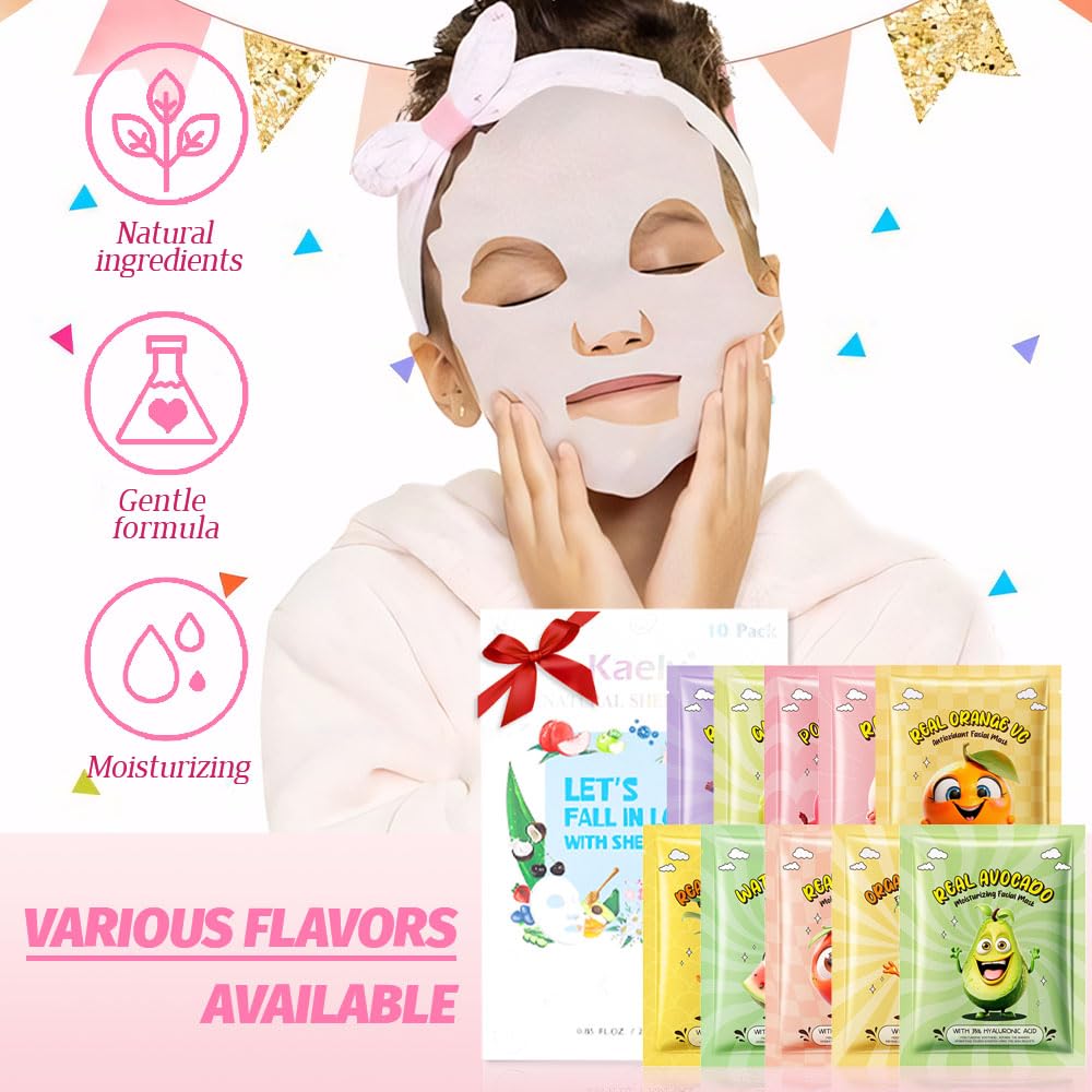 Fruit Face Masks for Kids