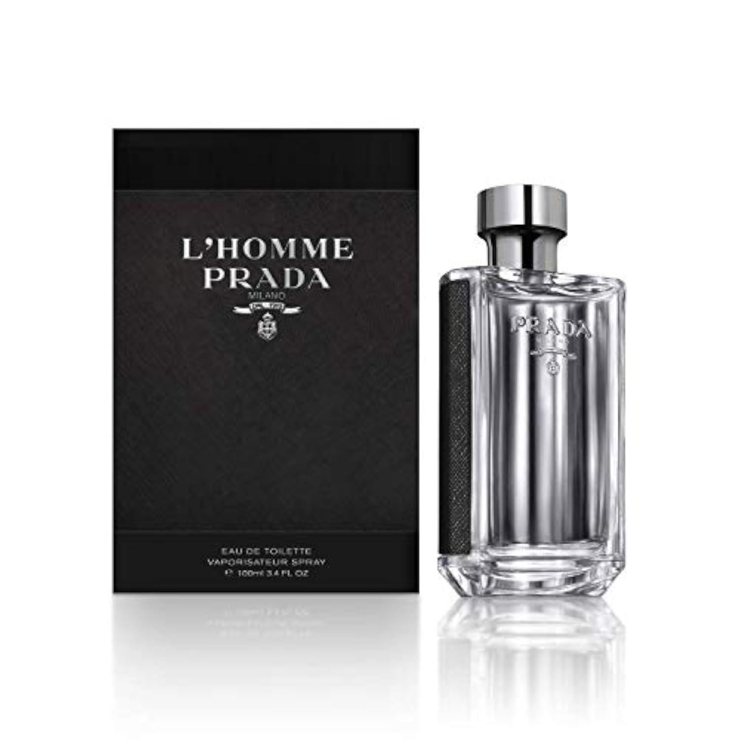 Prada L'Homme Eau de Toilette Spray for Men, 3.3 oz – Modern Elegance in a Bottle - YesMegastore