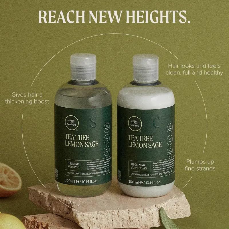 Tea Tree Lemon Sage Thickening Conditioner 200 ml - YesMegastore