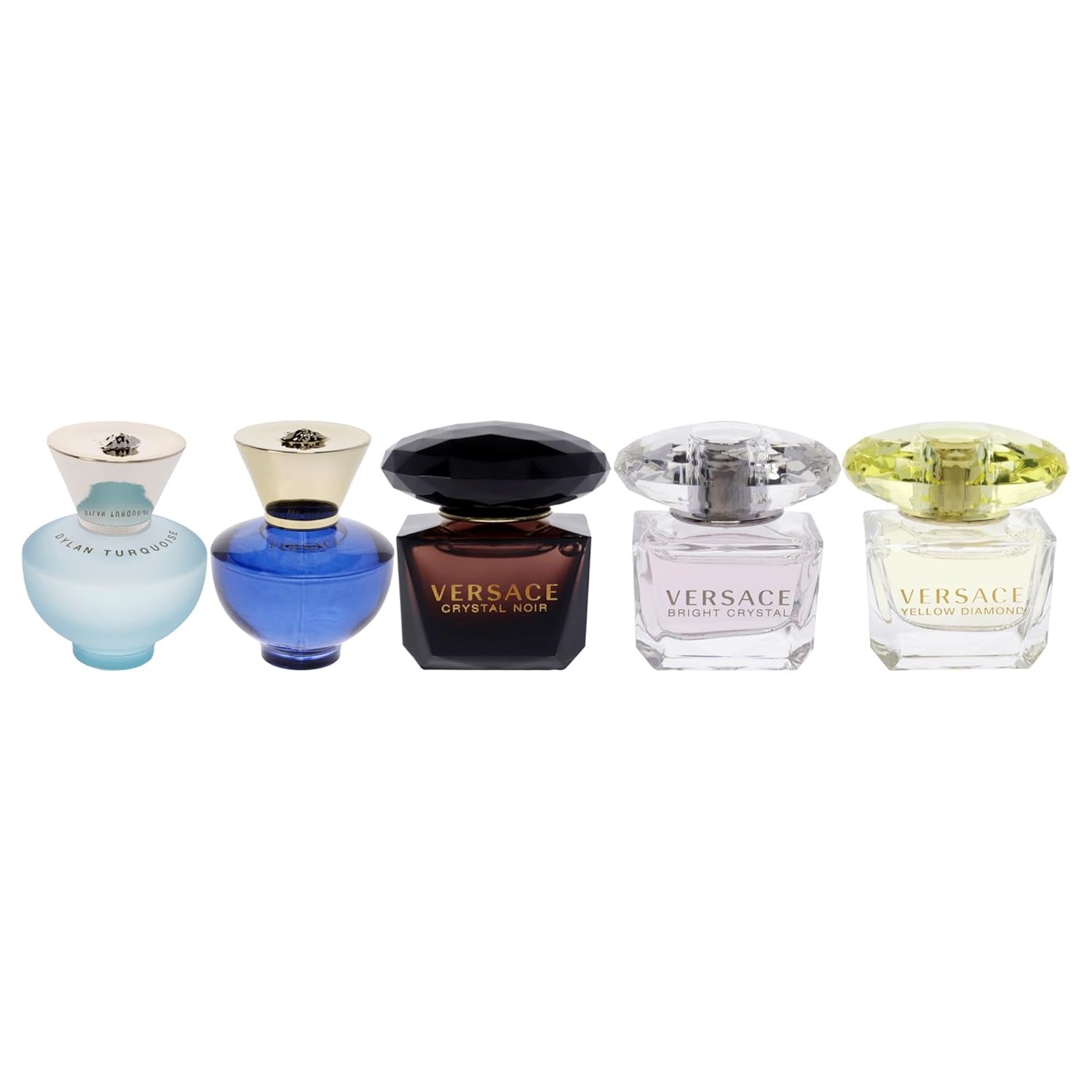 Versace Miniatures Collection by Versace for Women - 5 Pc Mini Gift Set - YesMegastore