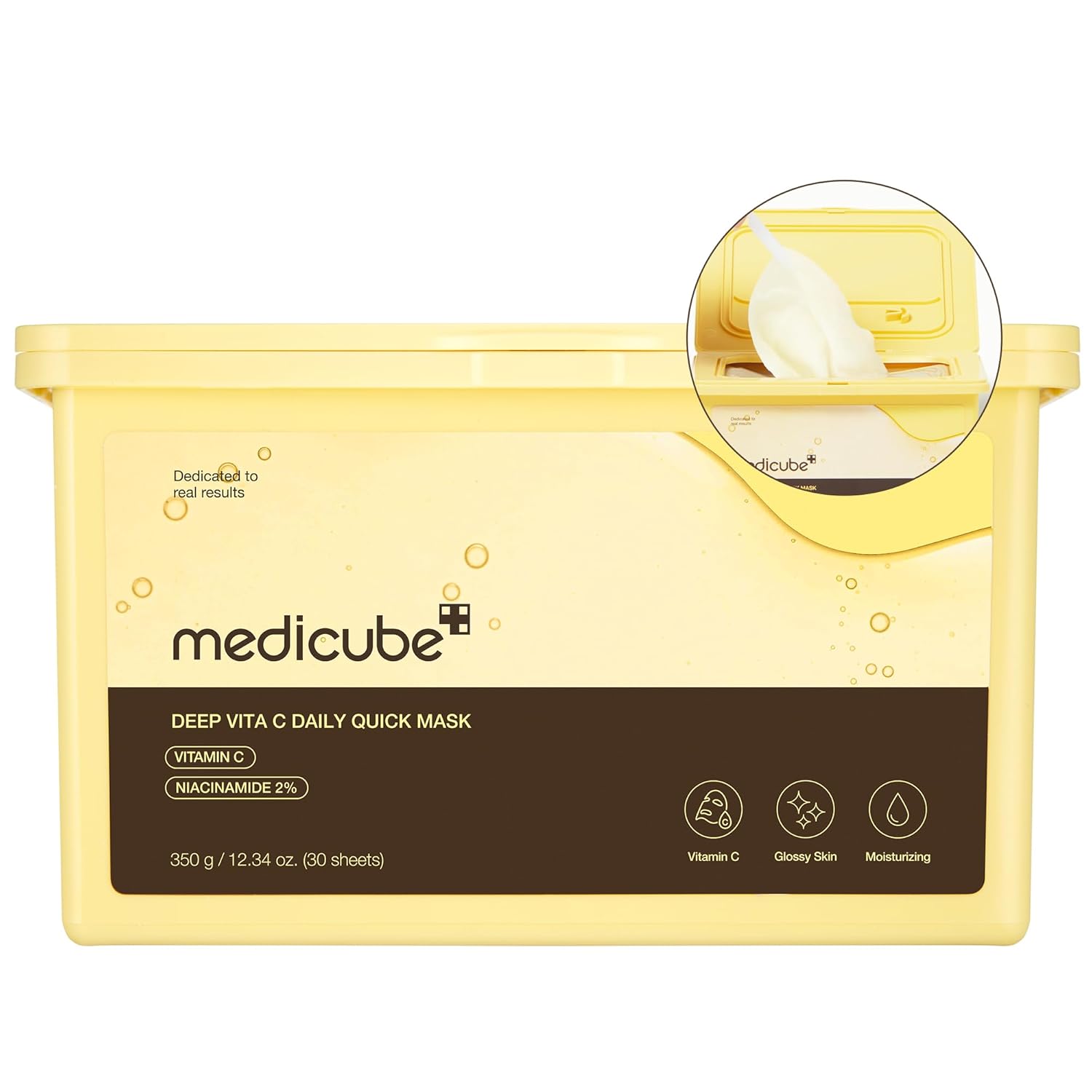 Medicube Deep Vita C Daily Quick Mask - YesMegastore