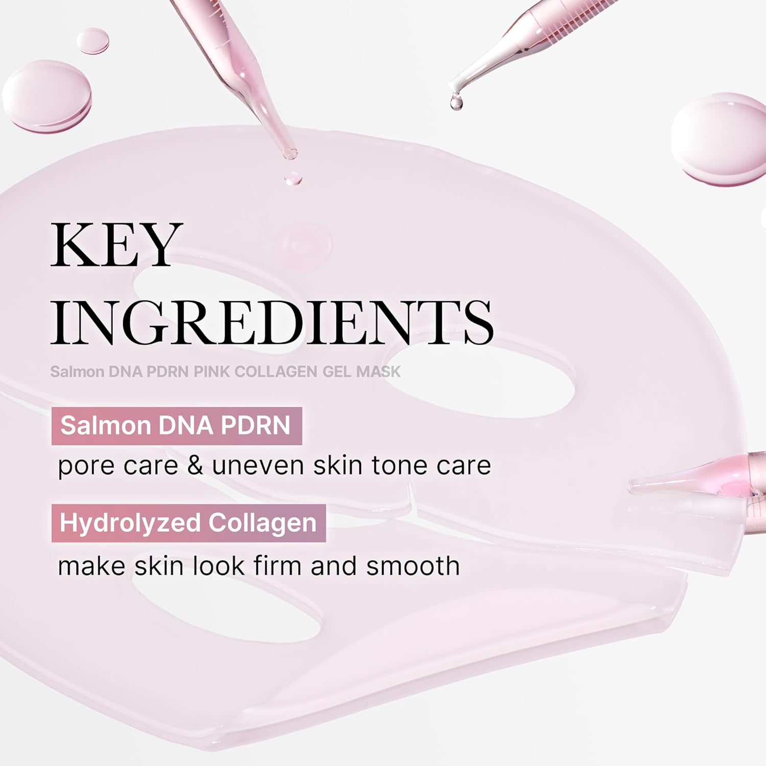 medicube Salmon DNA PDRN pink collagen  gel mask(1 sheet)