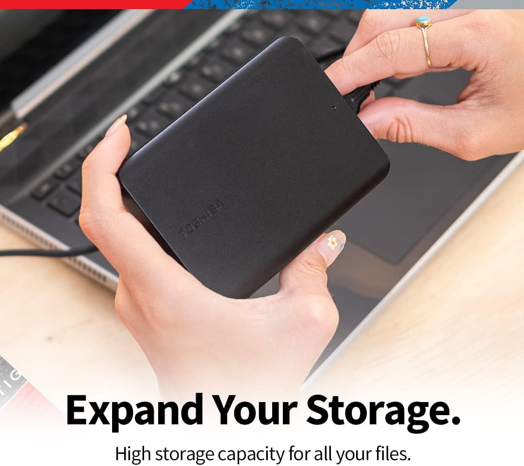 Toshiba Canvio Basics 4TB Portable External Hard Drive USB 3.0 - YesMegastore