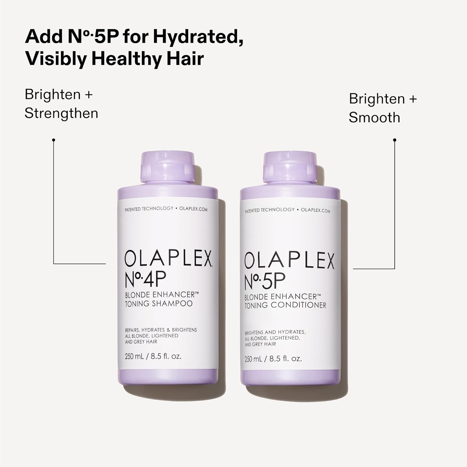Olaplex No. 4P Blonde Enhabcer Toning Shampoo 250ml/8.5 oz