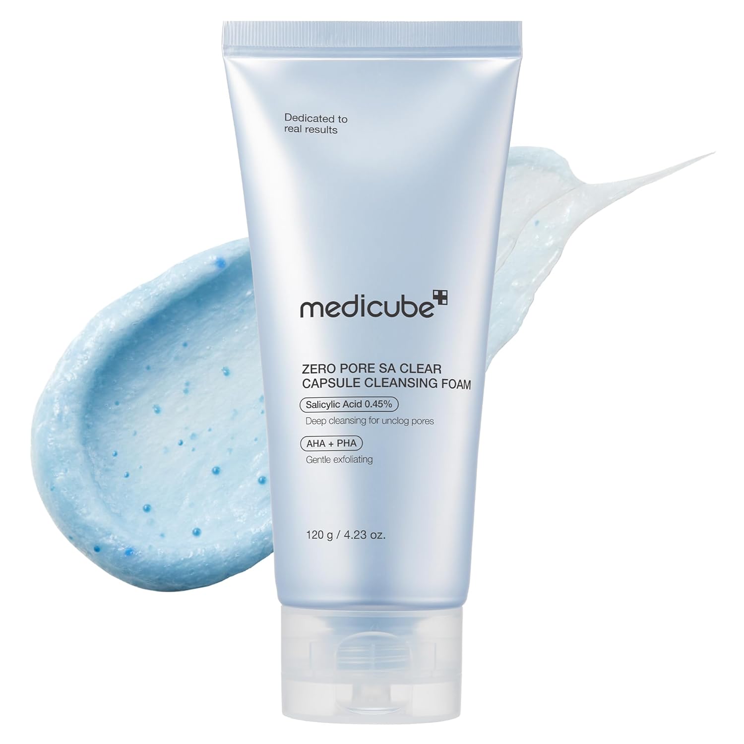 Medicube Zero Pore SA Clear Capsule Cleansing Foam – 120g