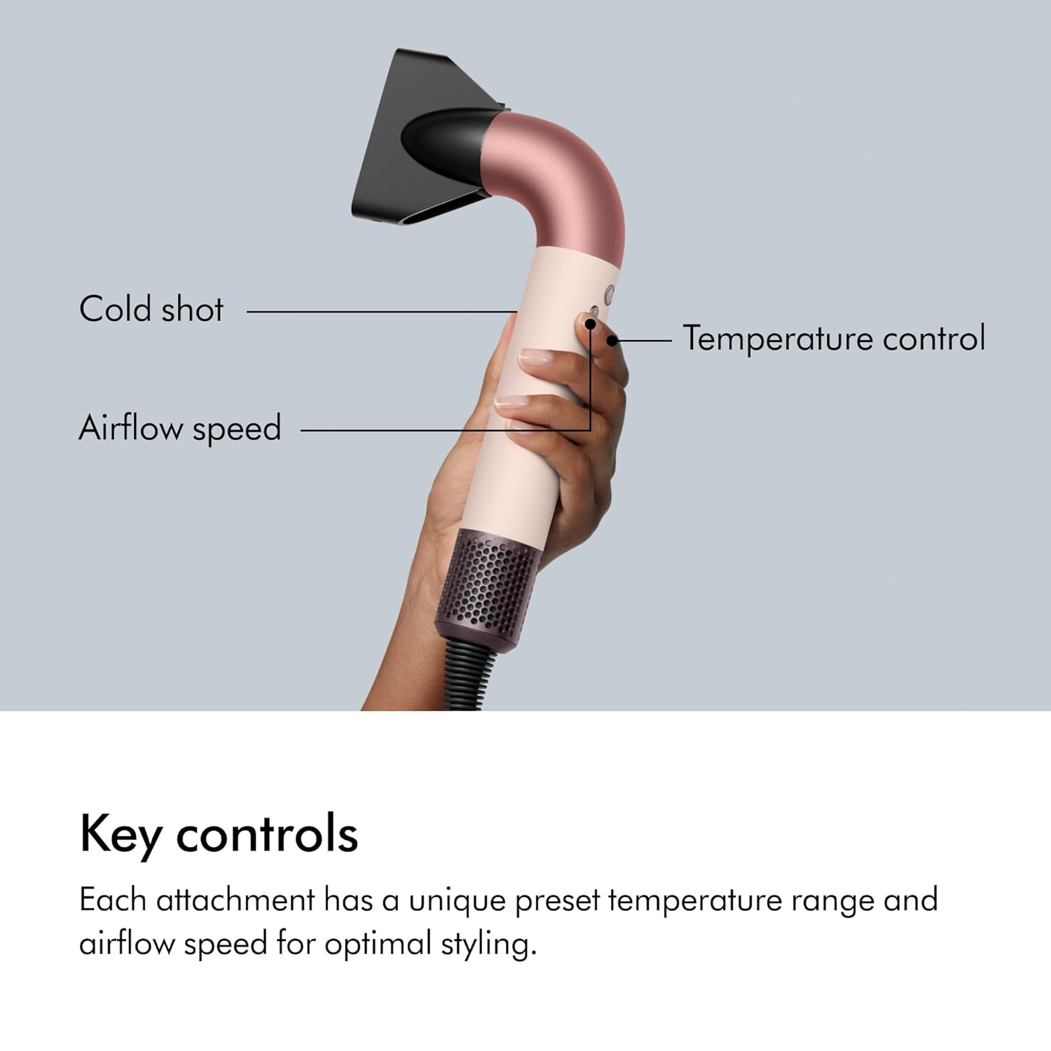 Dyson Supersonic r Hair Dryer in Ceramic Pink and Rose Gold