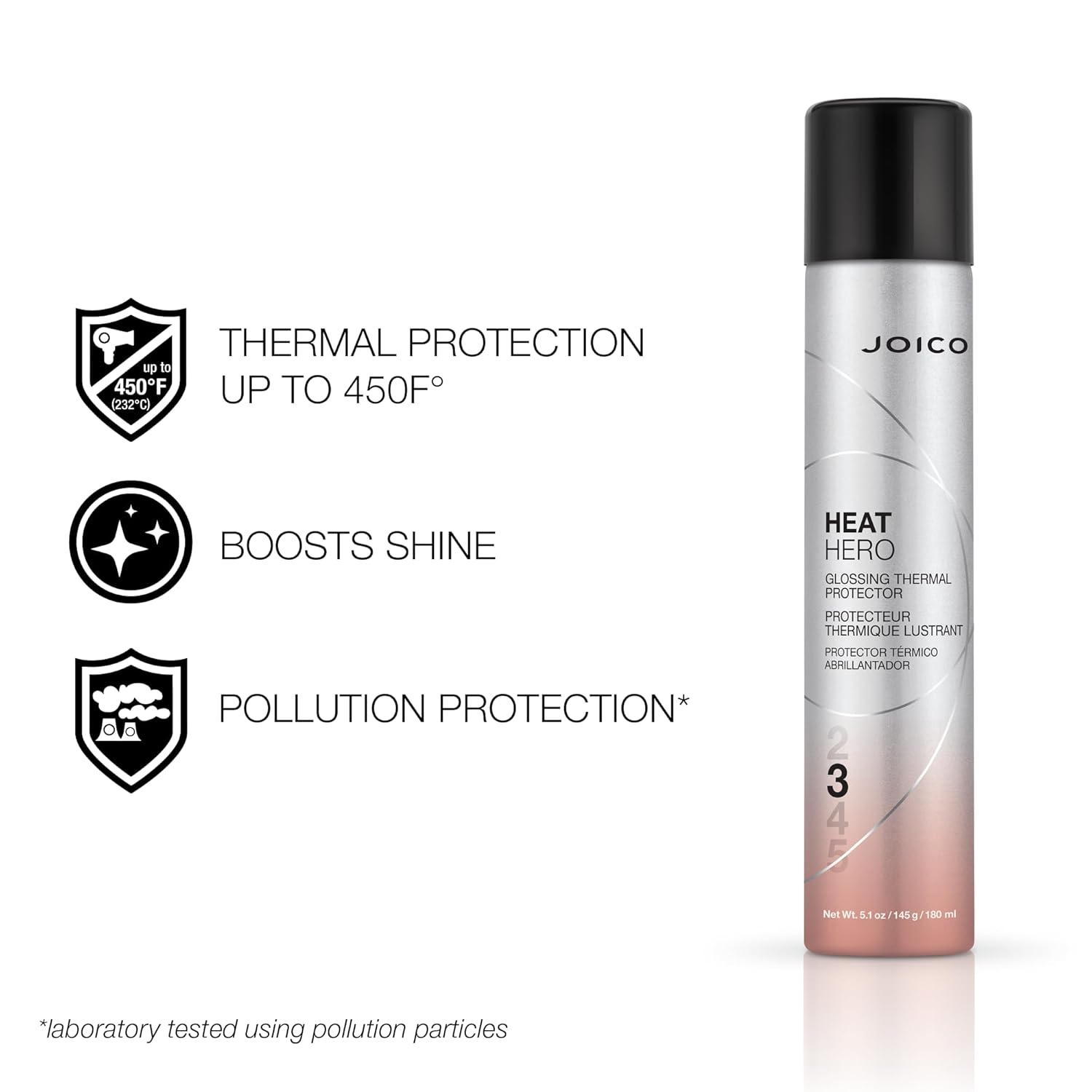 Joico Heat Hero / Glossing Thermal Protector Spray 5.1 oz - YesMegastore