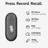 PLAUD NotePin AI Voice Recorder w/App Control, AI Notetaker w/Transcribe & Summary, Supppots 112 Languages, 64GB