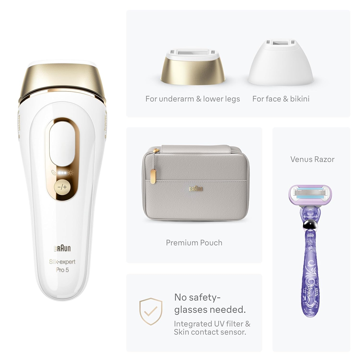 Braun Silk Expert Pro 5 IPL Hair Removal System