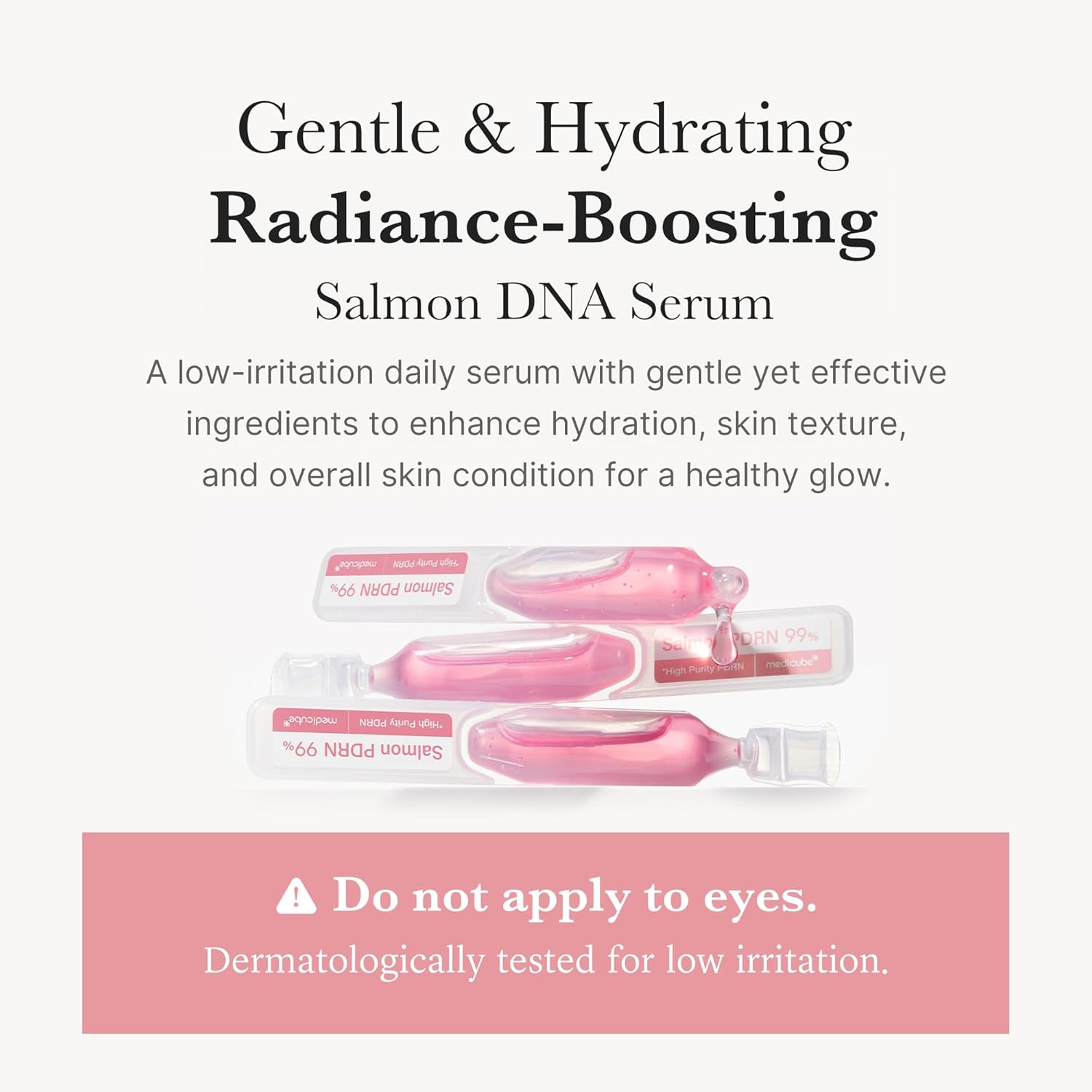 Medicube Salmon DNA PDRN Pink One Day Serum