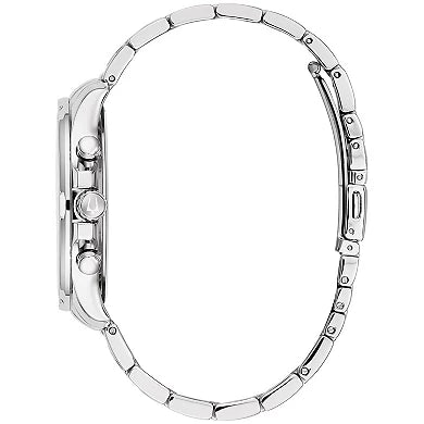 Bulova Men's Classic Stainless Steel Chronograph Bracelet Watch - 96B335 - YesMegastore