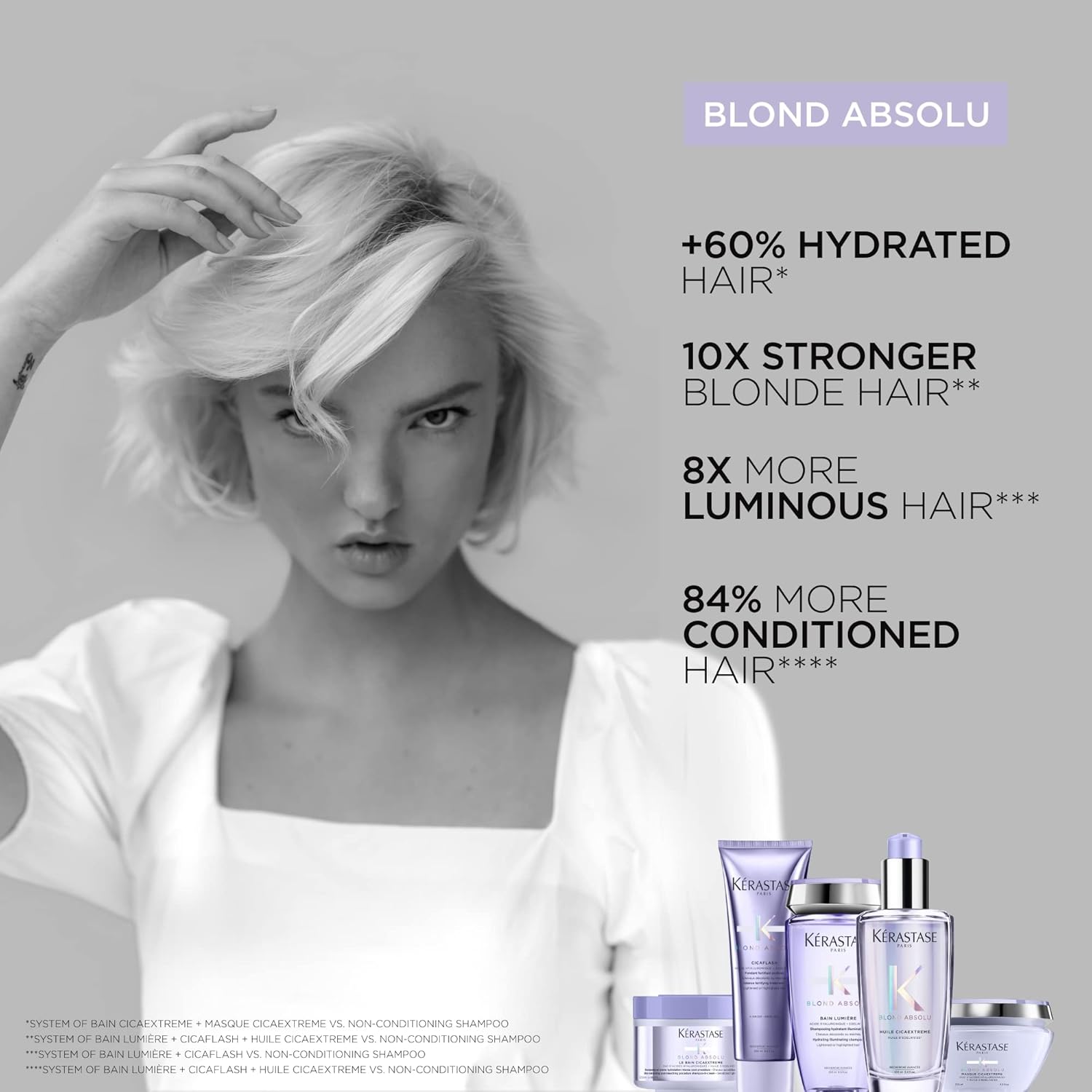 Kerastase Blond Absolu Shampoo Bain Lumière 250 ml/ 8.5 OZ