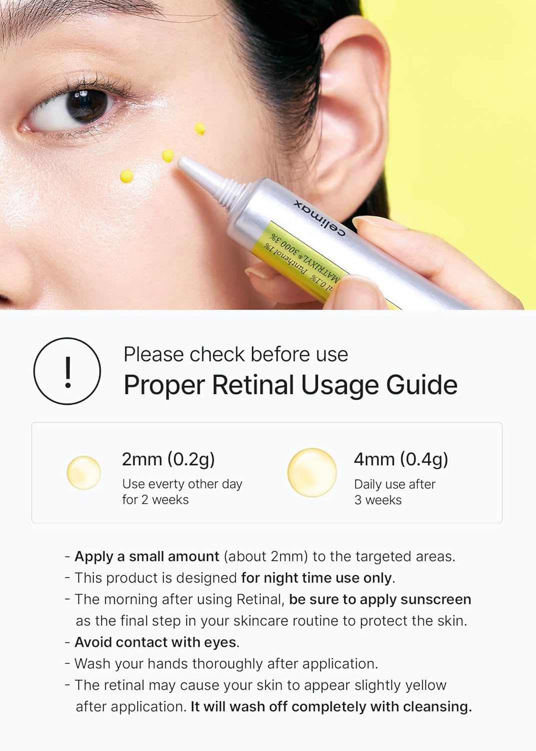 Celimax The Vita A Retinal Shot Tightening Booster Pore Minimizer