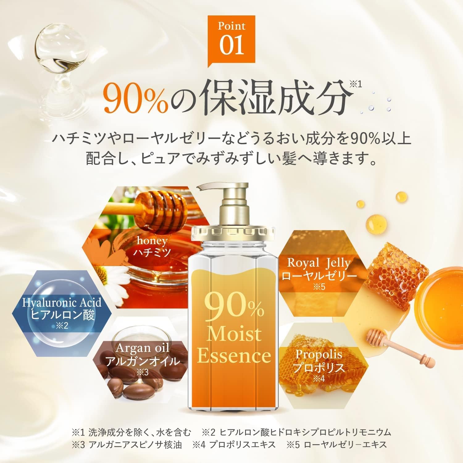 &Honey Deep Moist Shampoo 1.0 – 440 ml