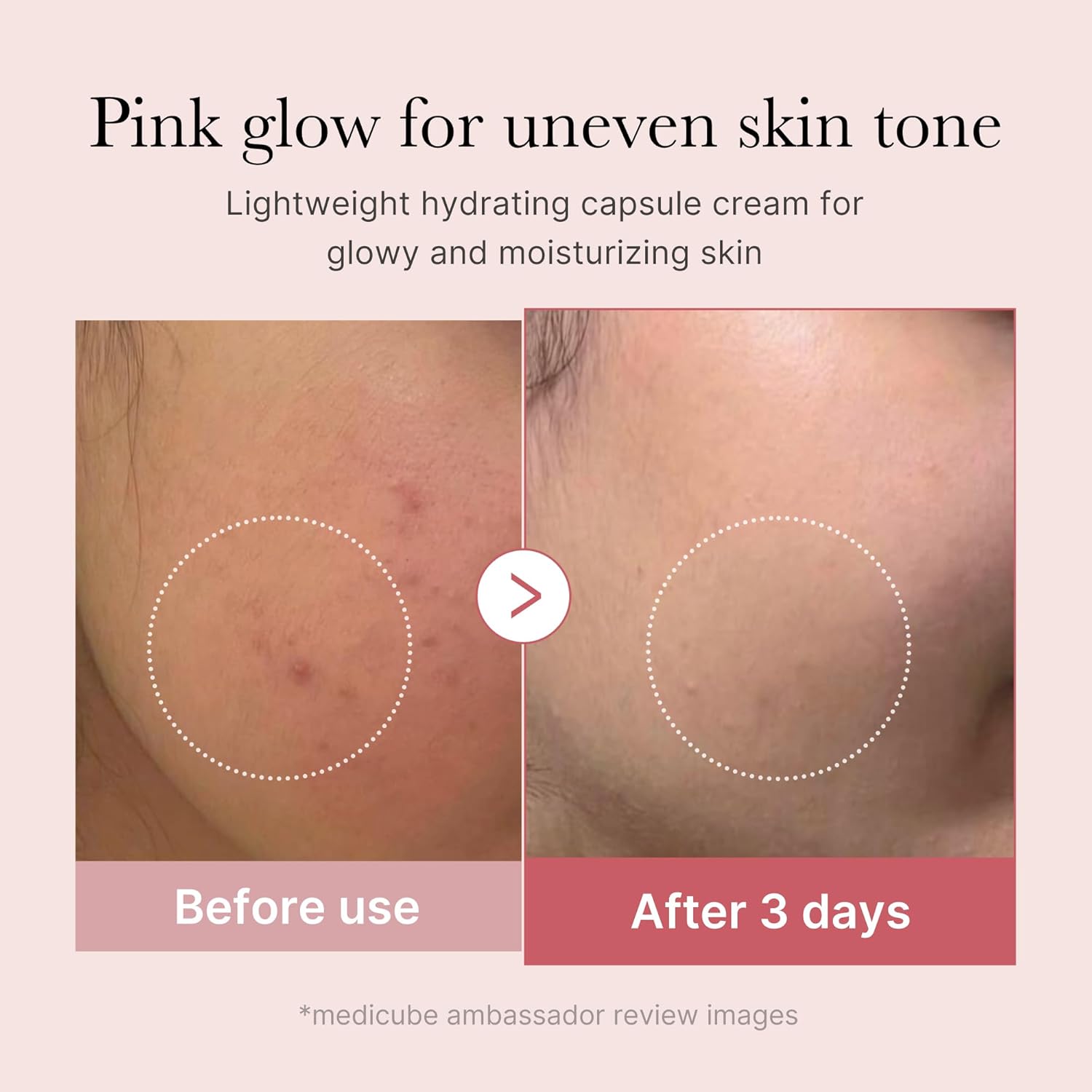 Medicube Salmon DNA PDRN Pink Collagen Capsule Cream - YesMegastore