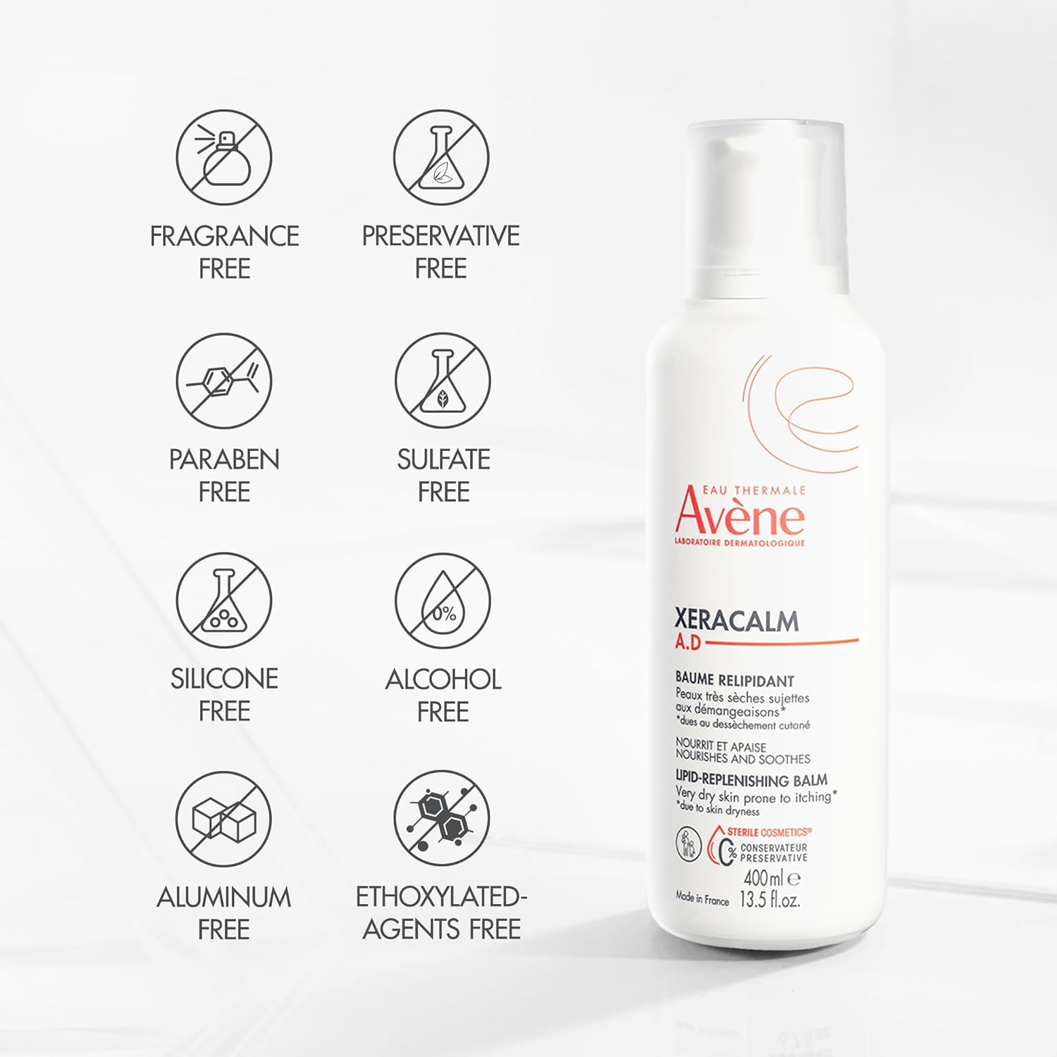 Avène XeraCalm A.D Lipid-Replenishing Balm 6.7 oz