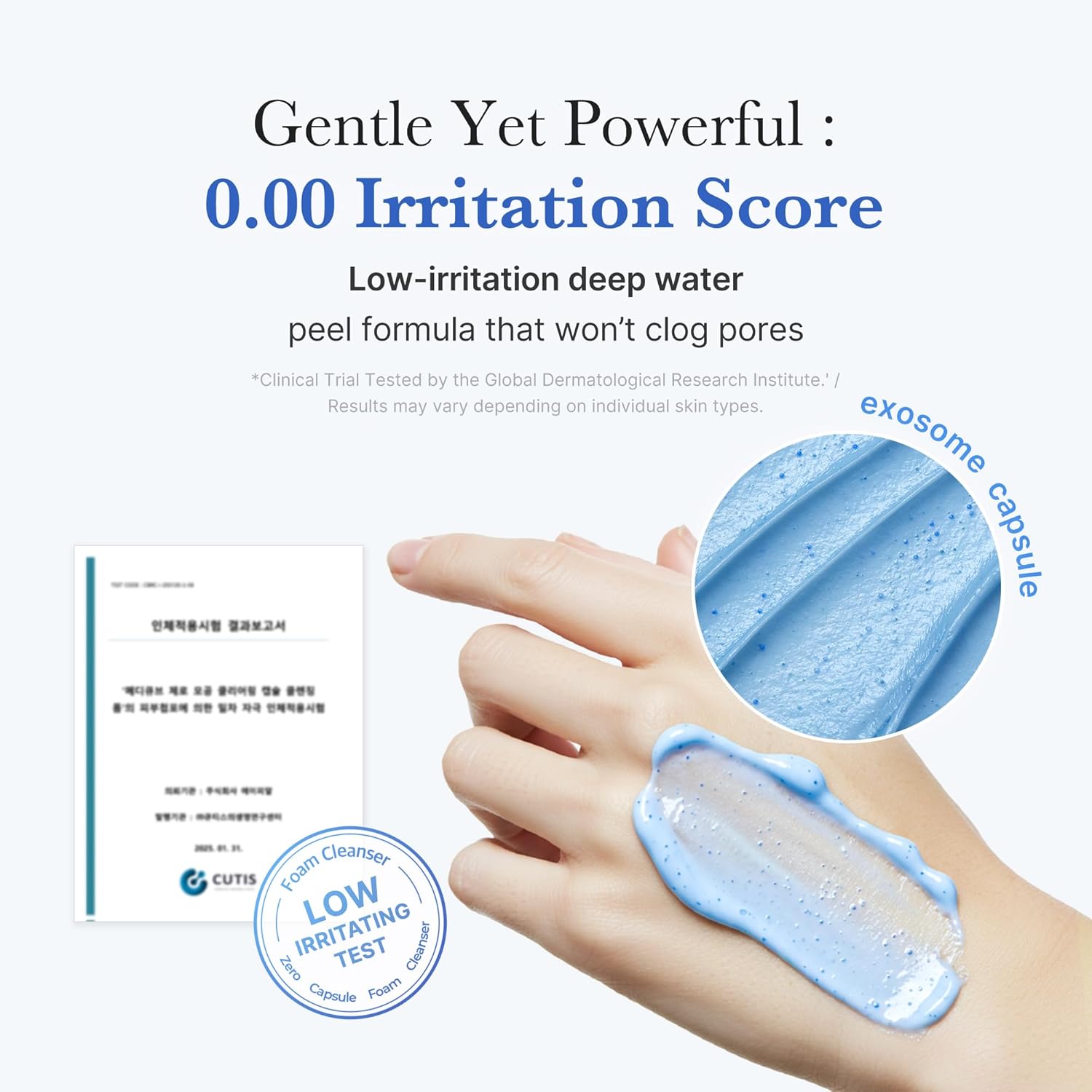 Medicube Zero Pore SA Clear Capsule Cleansing Foam – 120g