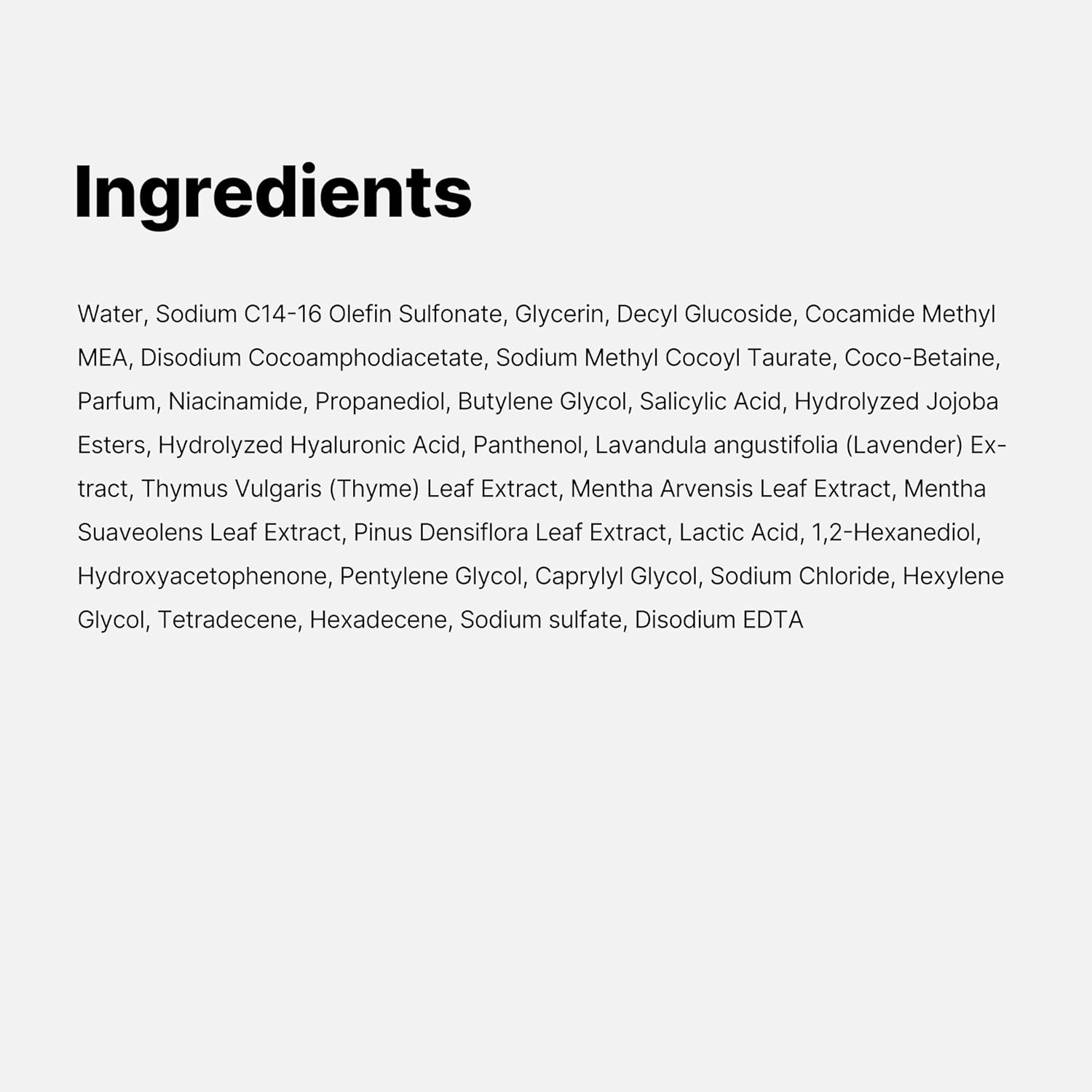 Medicube Red Acne Body Wash