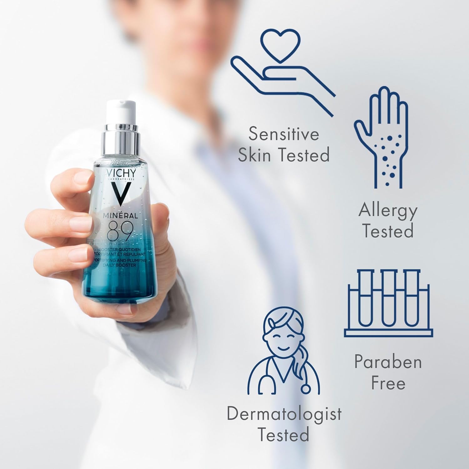 Vichy Mineral 89 Fortifying & Hydrating Daily Skin Booster 50 ml - YesMegastore