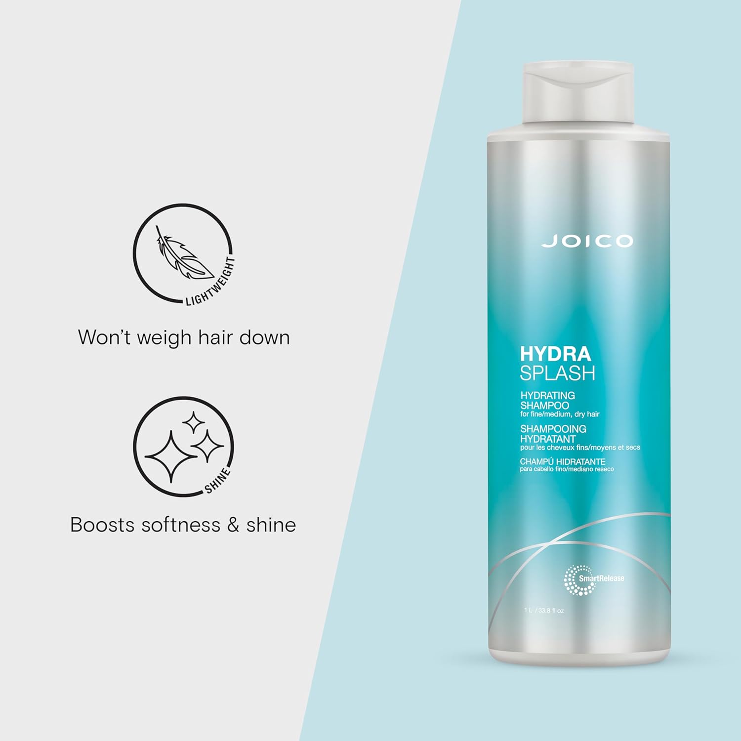 Joico HydraSplash Hydrating Shampoo 1L / 33.8 oz