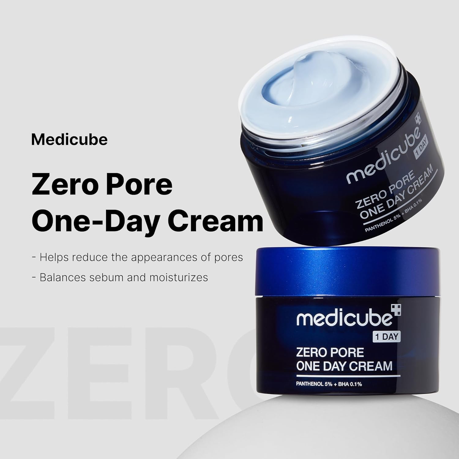 Medicube Zero Pore One-Day Cream 1.7 fl.oz/50ml