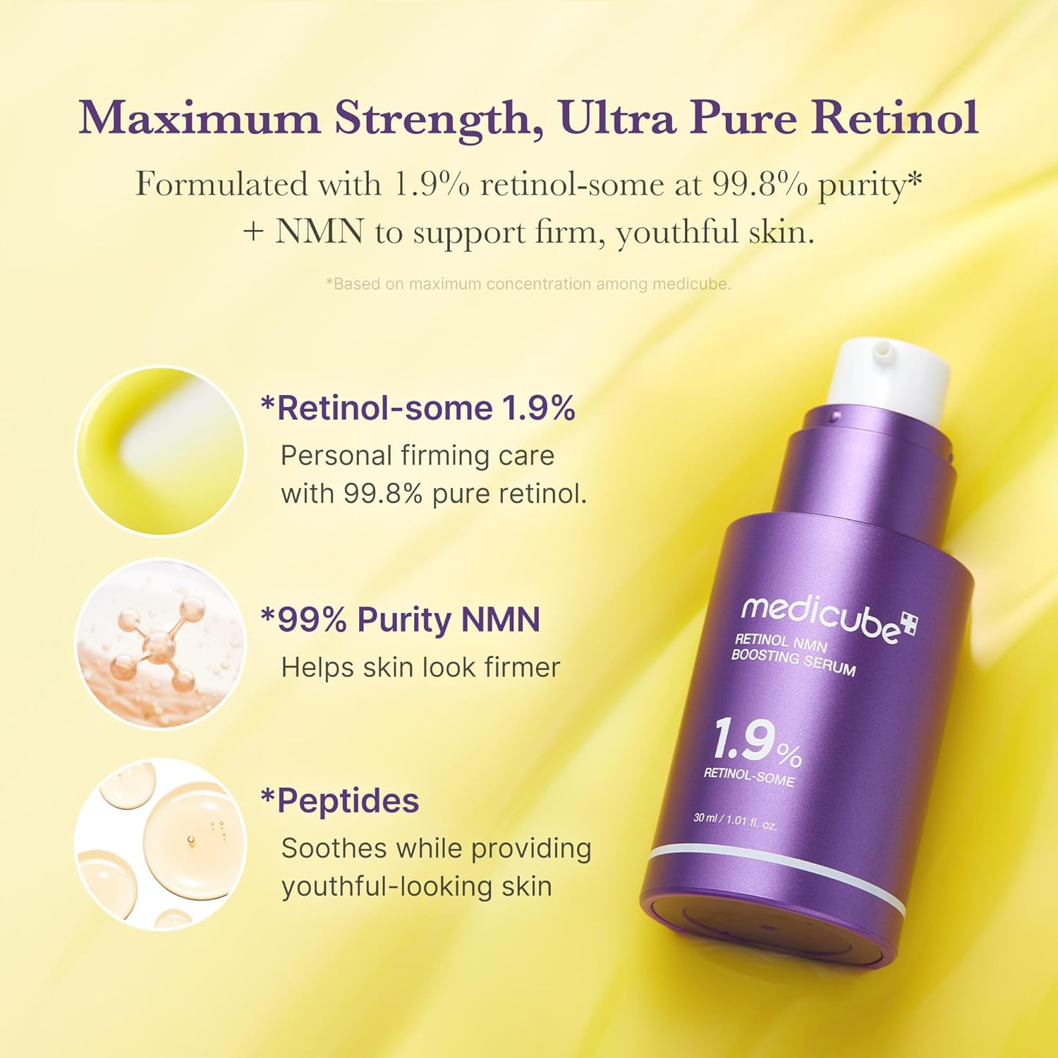 Medicube Retinol NMN Boosting Serum 1.9%