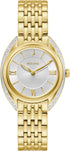 Bulova Ladies' Classic Diamond Quartz Gold 98R298