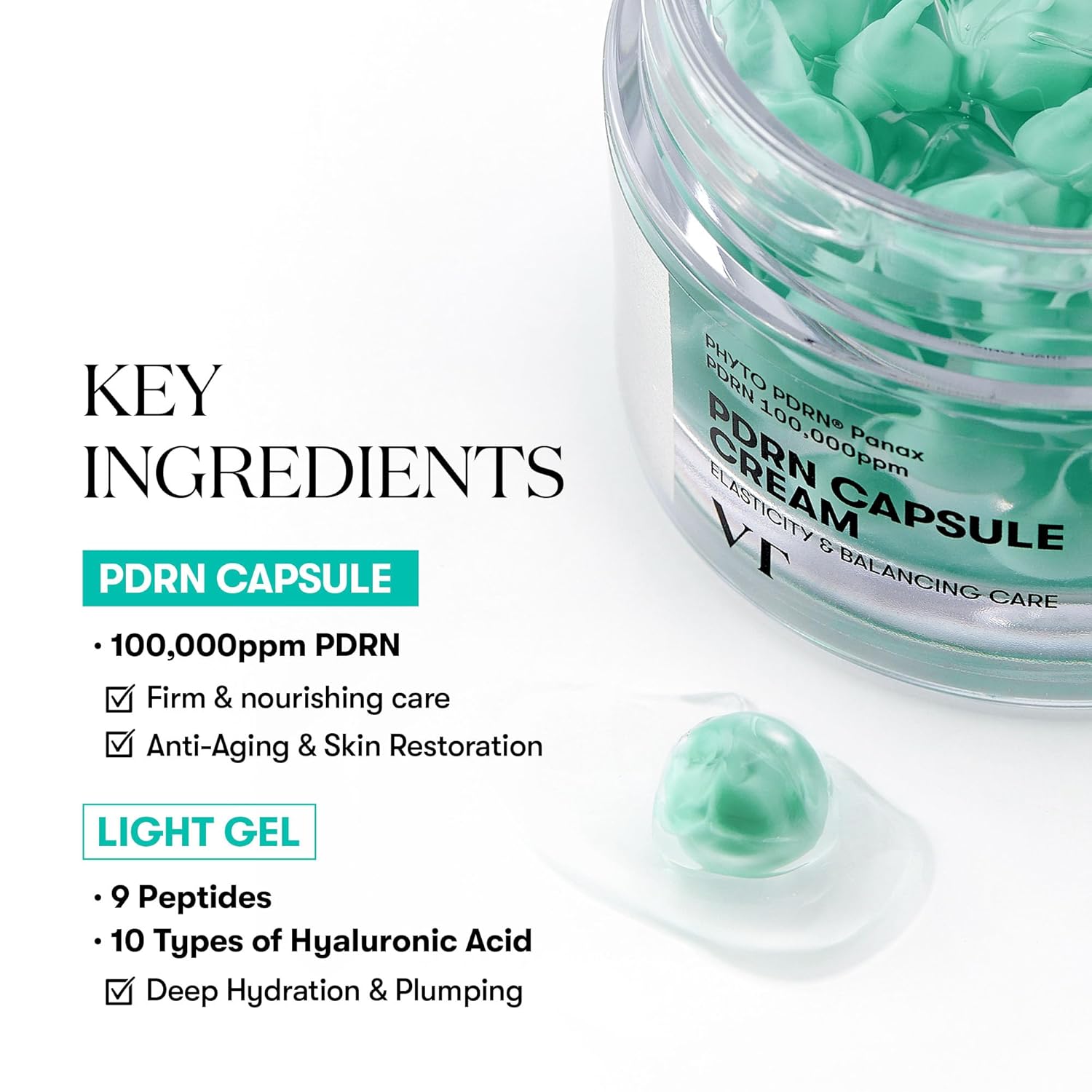 VT COSMETICS PDRN Capsule Cream 100