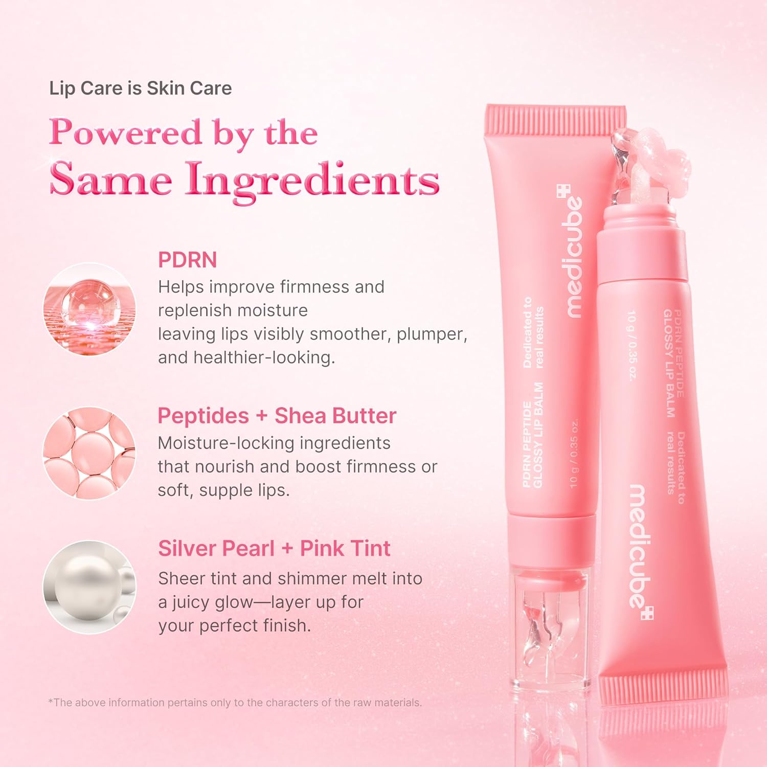 Medicube PDRN LIP Peptide Jelly Gloss Balm 10g