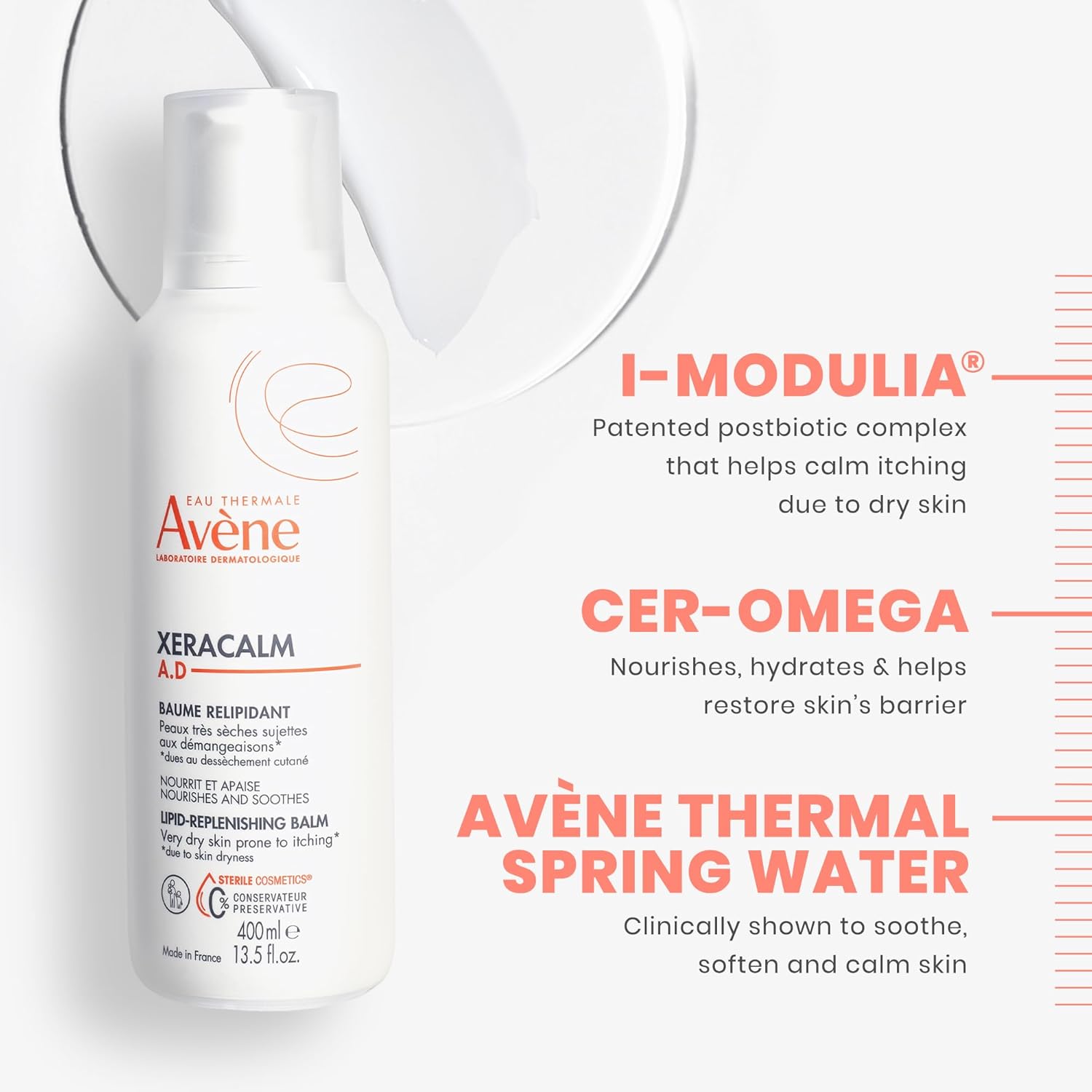 Avène XeraCalm A.D Lipid-Replenishing Balm 6.7 oz